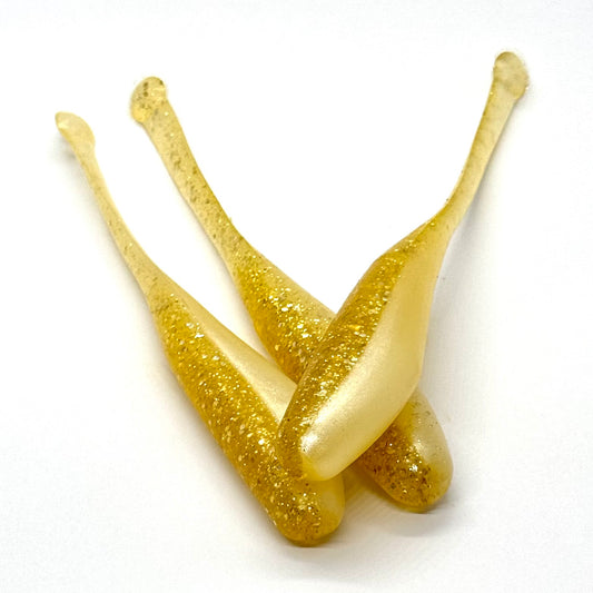 Ball Tail 5in Gold N Pearl