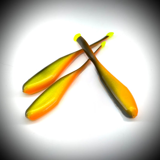 Ball Tail 5in Custom Painted Hot Olive